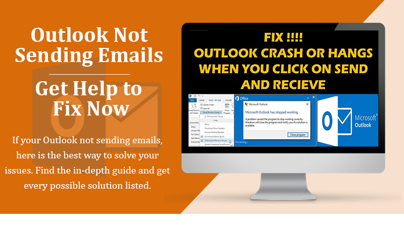 Fix Outlook Not Sending Emails Problem On Windows Or MAC