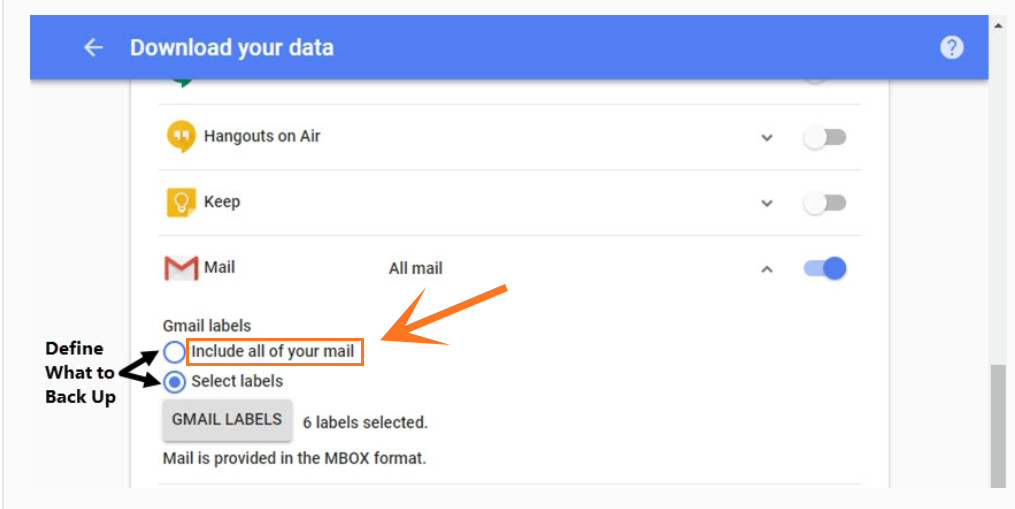 Export Emails From Gmail As Mbox Files